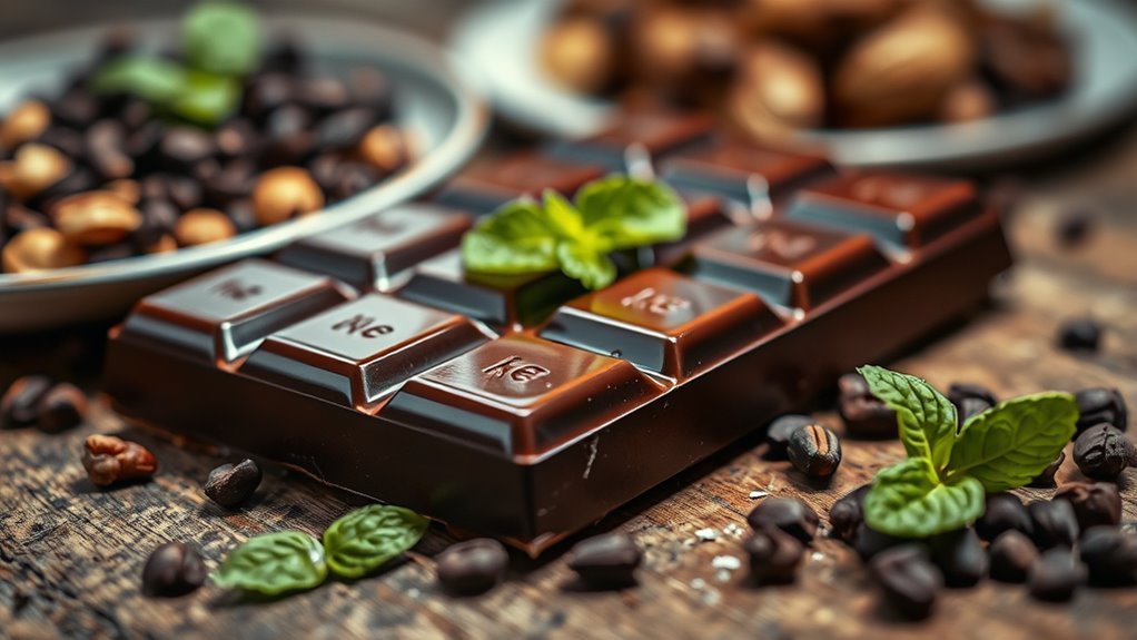 keto friendly dark chocolate selection