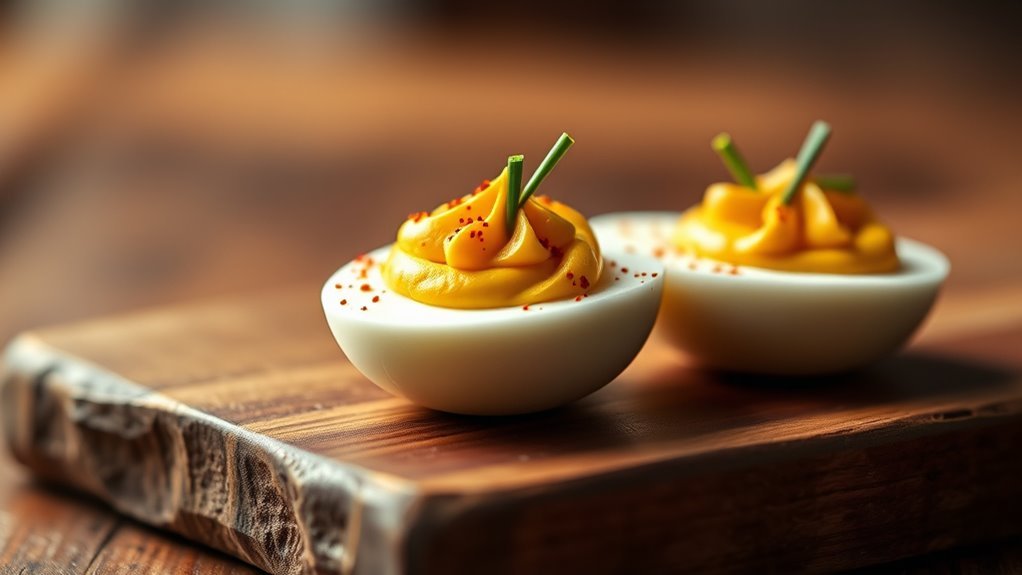 keto friendly devilled eggs