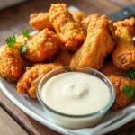 keto friendly fried chicken wings