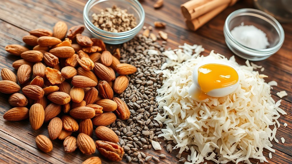 keto friendly granola ingredients selection