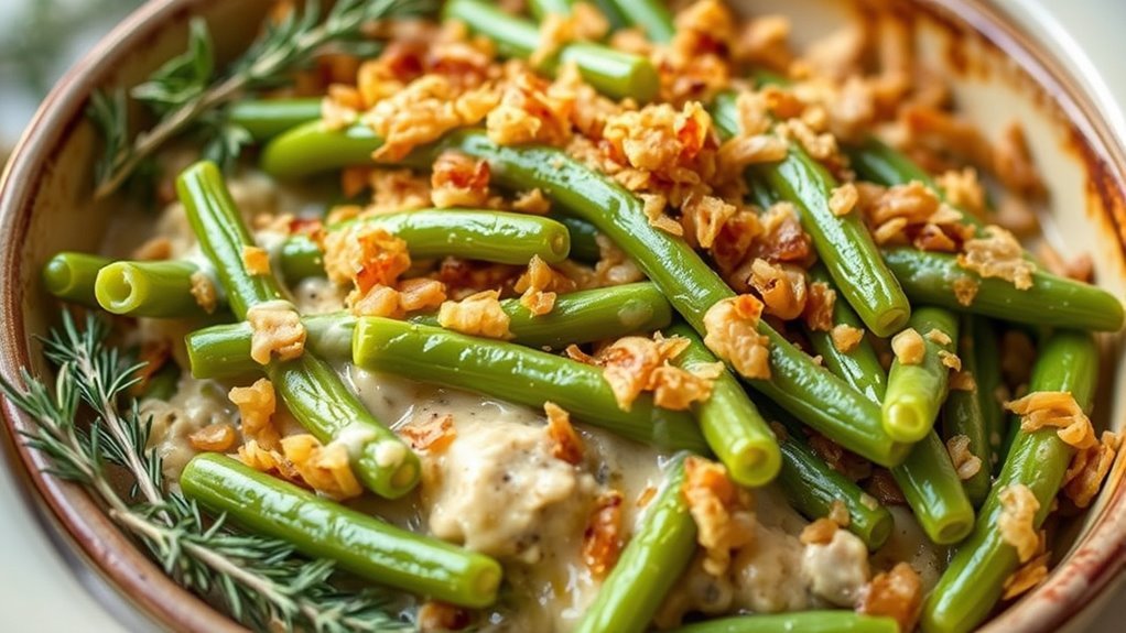 keto friendly green bean casserole