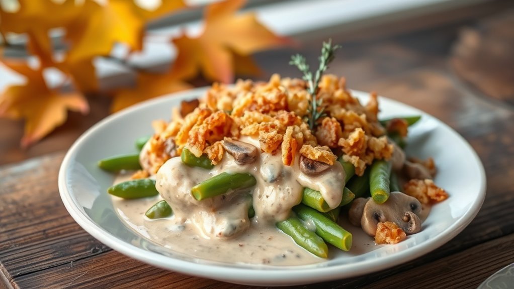 keto friendly green bean casserole