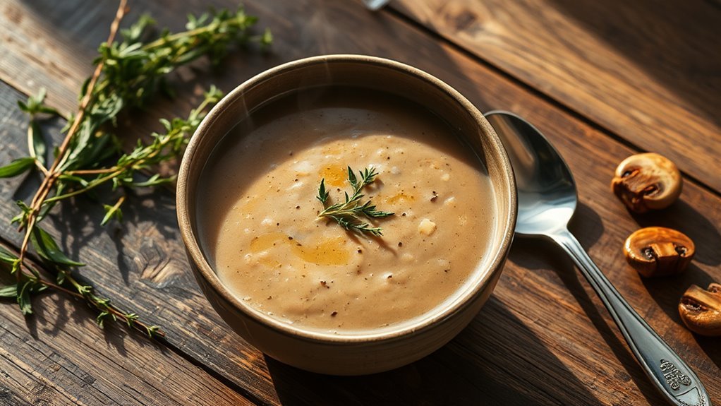 keto friendly mushroom soup options