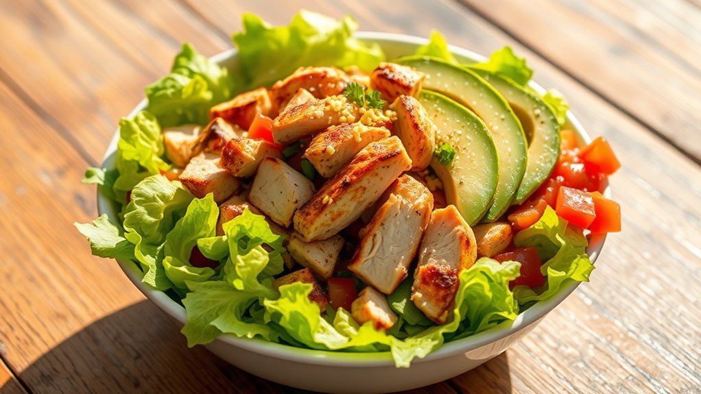 keto friendly options at chipotle