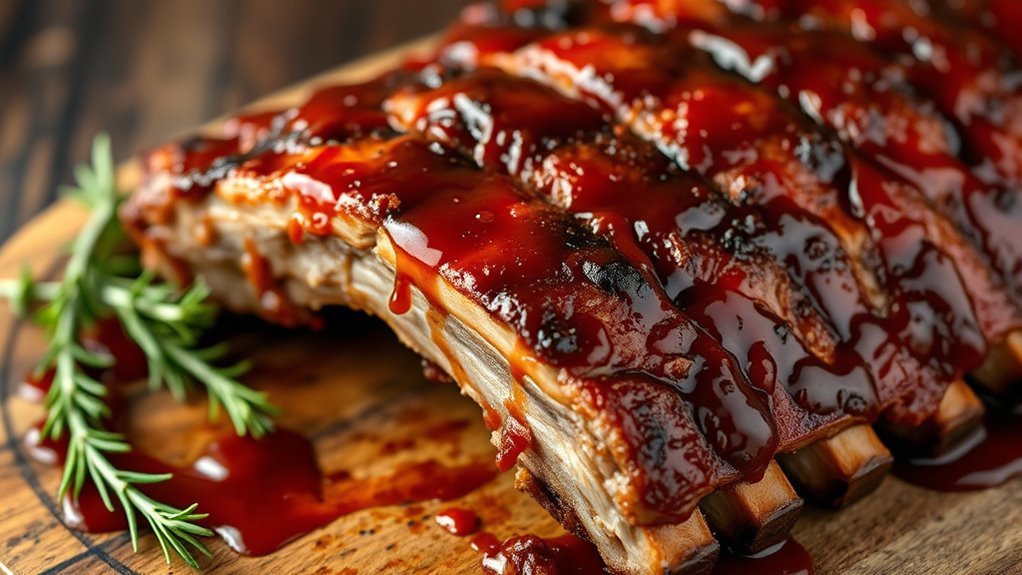 keto friendly pork rib preparation