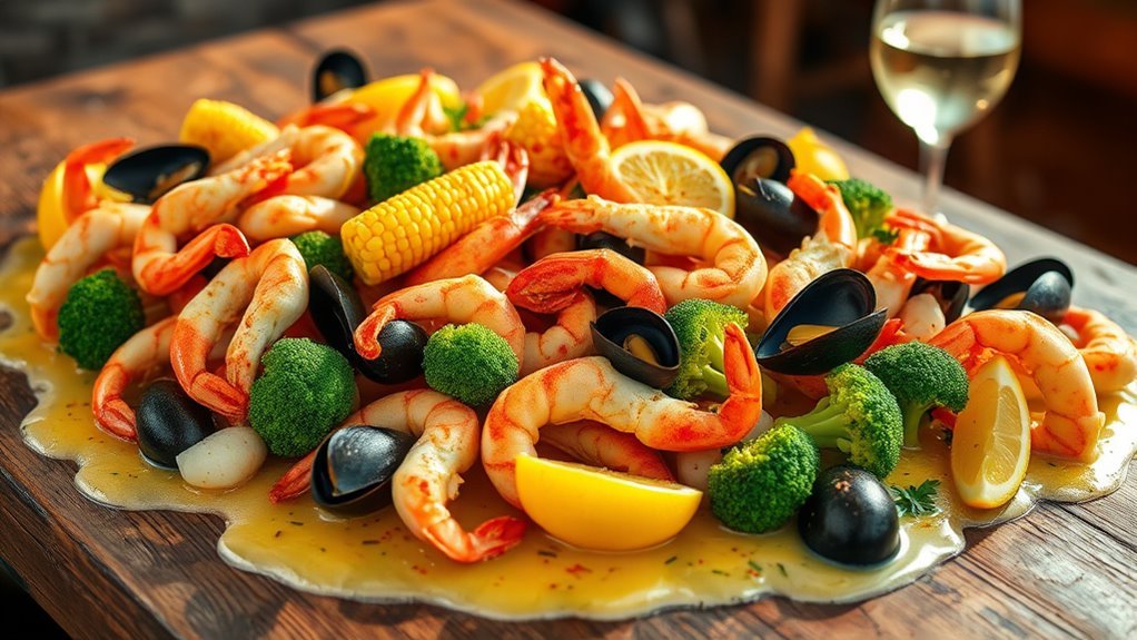 keto friendly seafood boil modifications