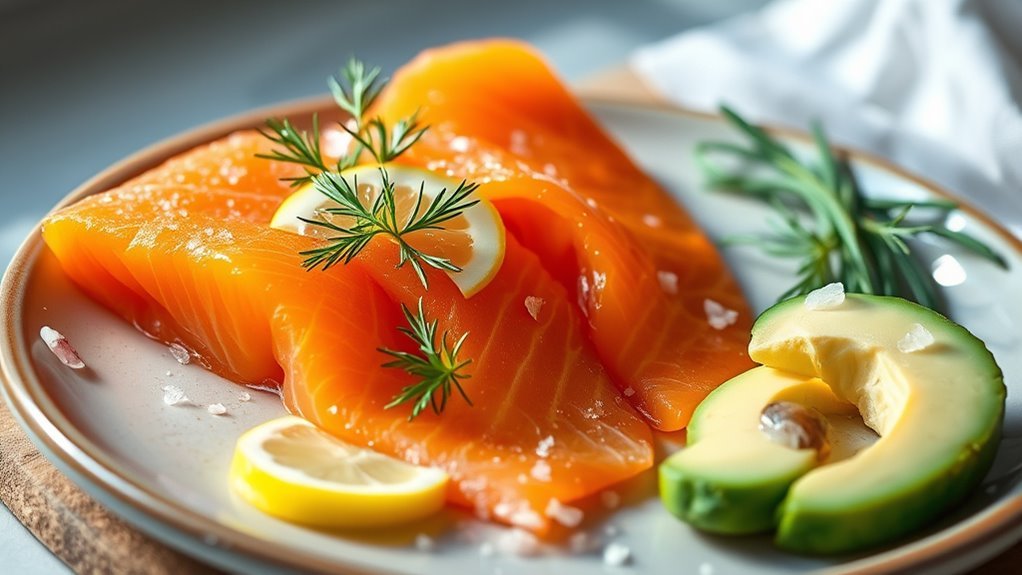 keto friendly smoked salmon snack