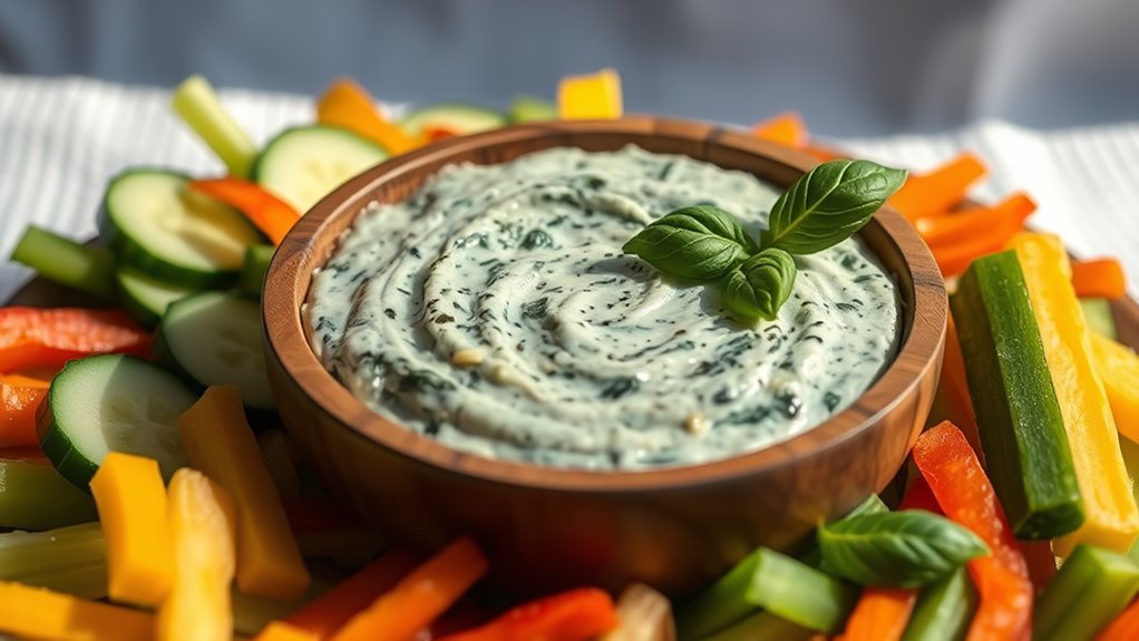 keto friendly spinach dip ingredients