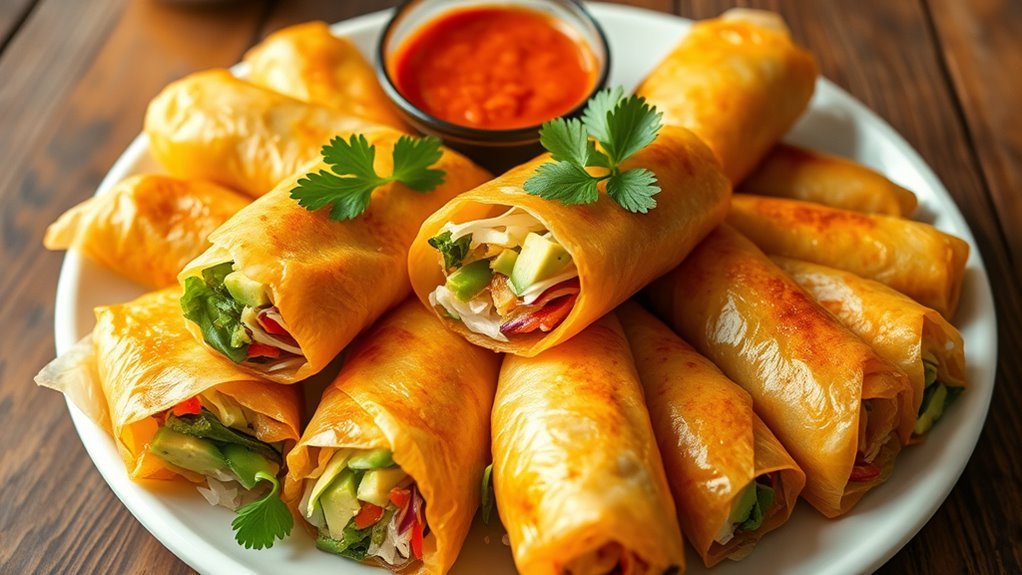 keto friendly spring roll fillings