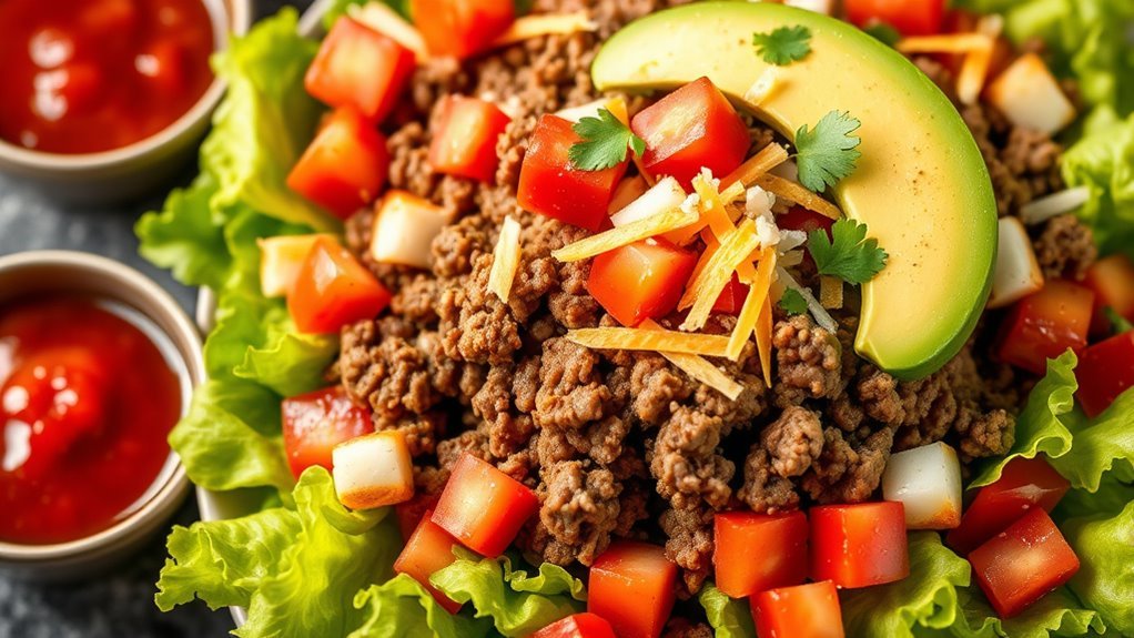 keto friendly taco salad ingredients