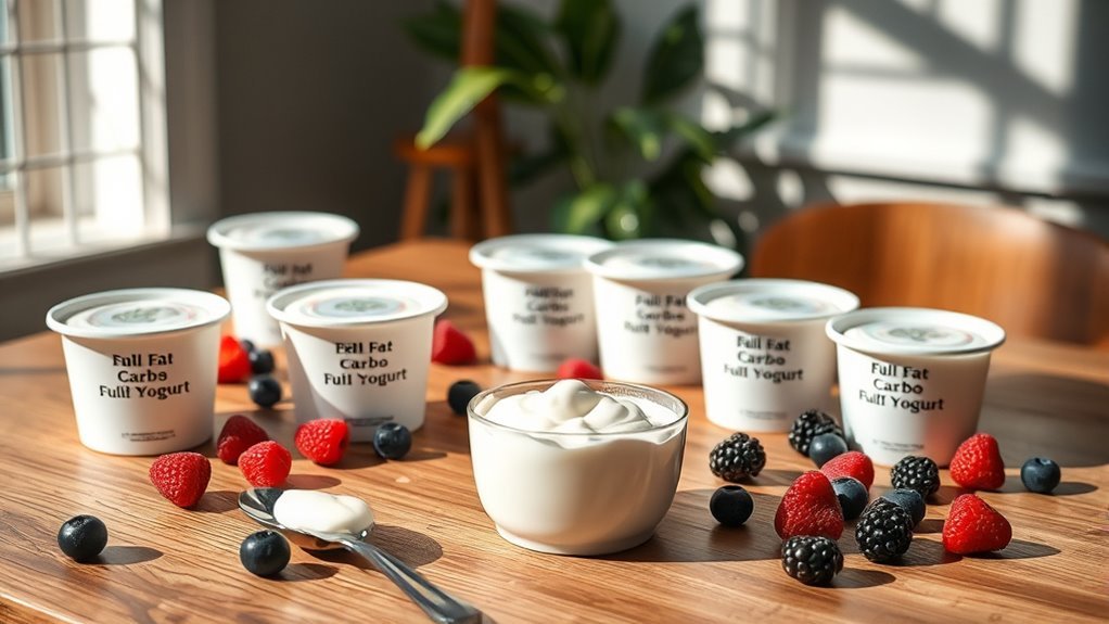 keto friendly yogurt options