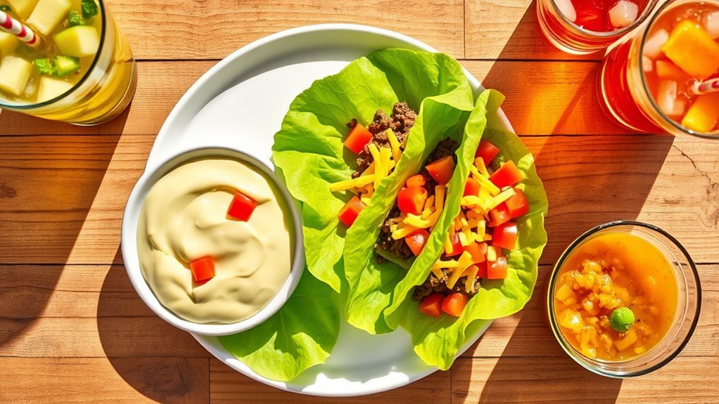 keto options at taco bell