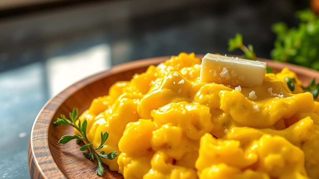 keto scrambled eggs recipe