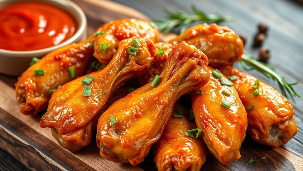 keto wings bake or air fry
