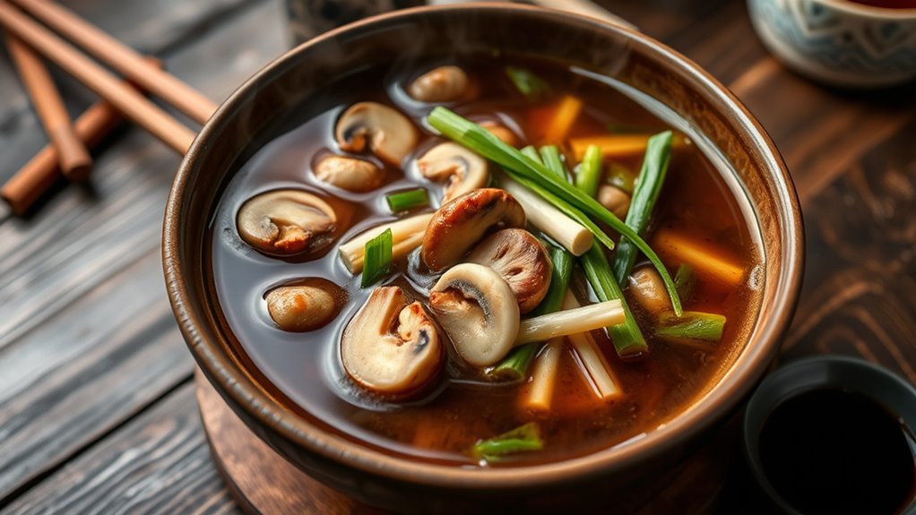 ketogenic hot and sour soup