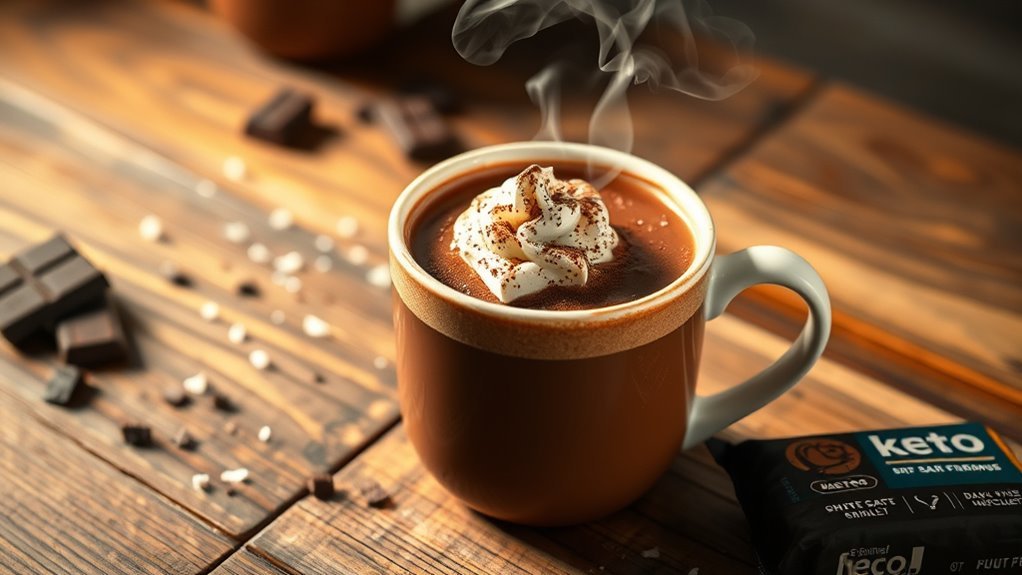 key ingredients for hot chocolate