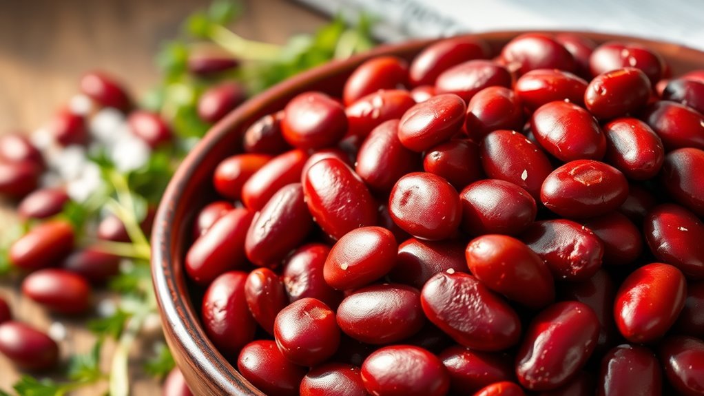 kidney beans protein fiber energy