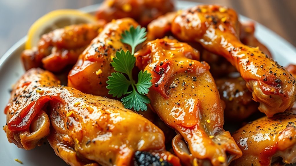 lemon pepper wings nutrition
