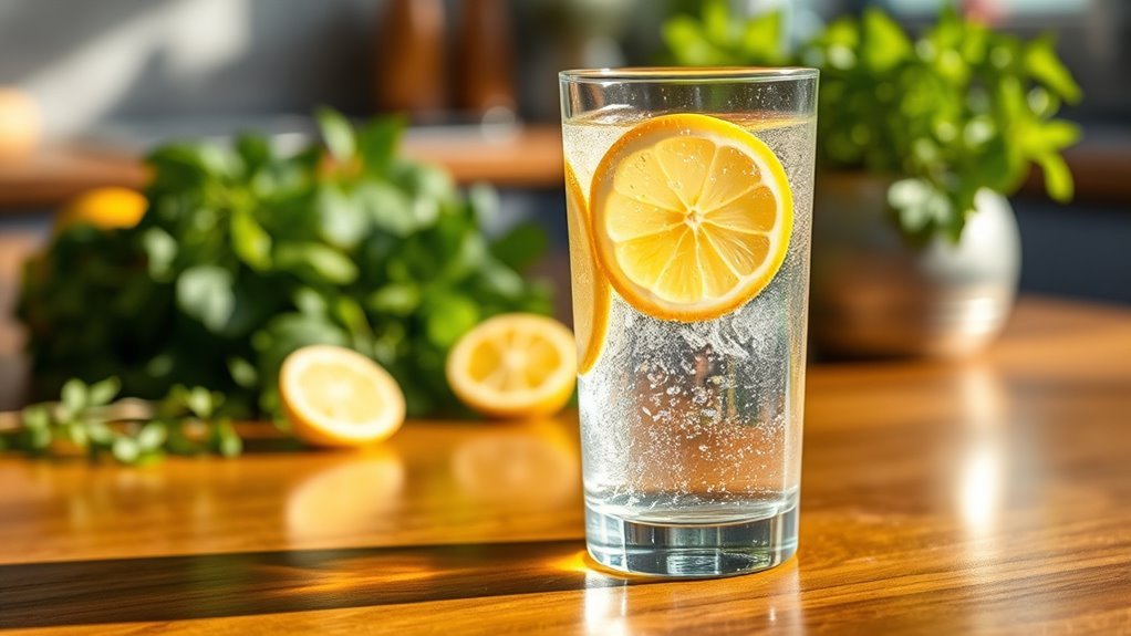 lemon water and keto