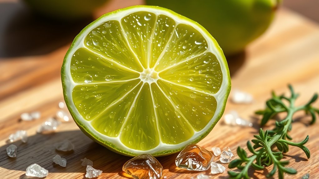 lime low calorie vitamin rich