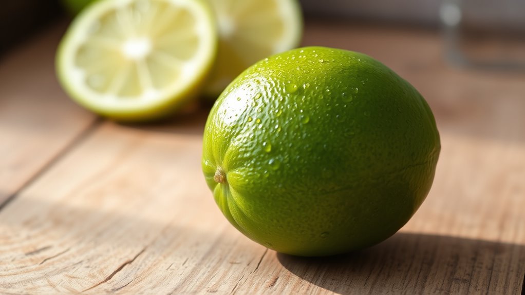 limes have low carbohydrates