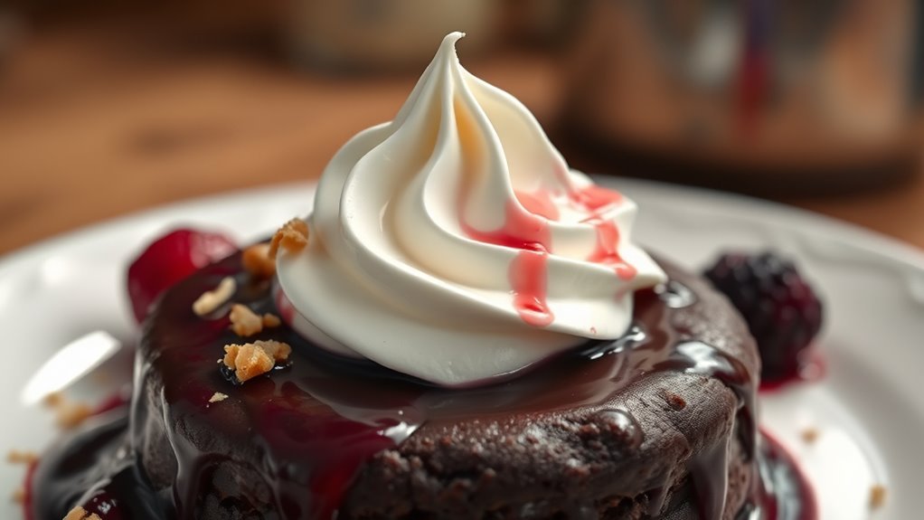 low calorie dessert topping