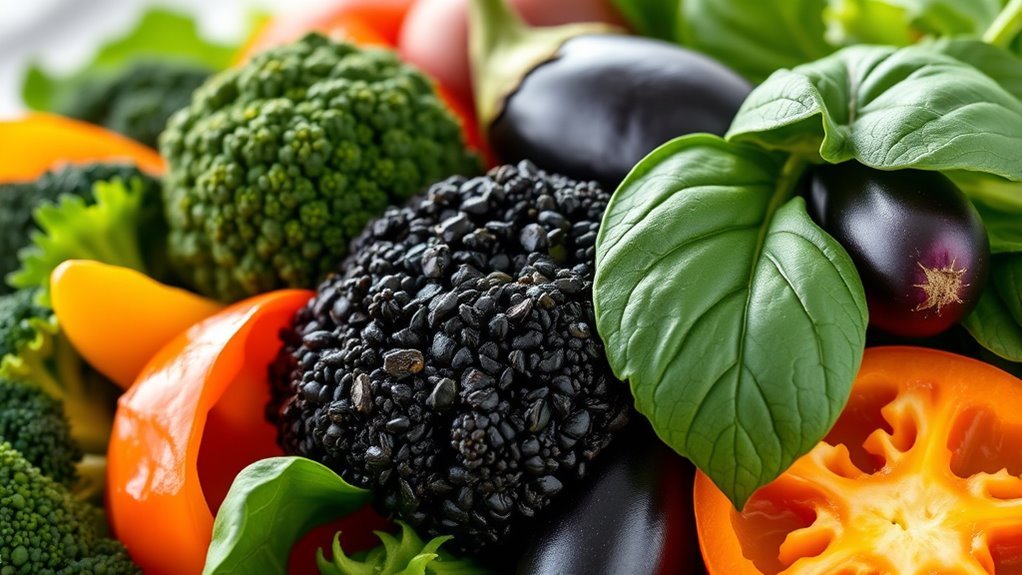 low carb fiber rich vegetables