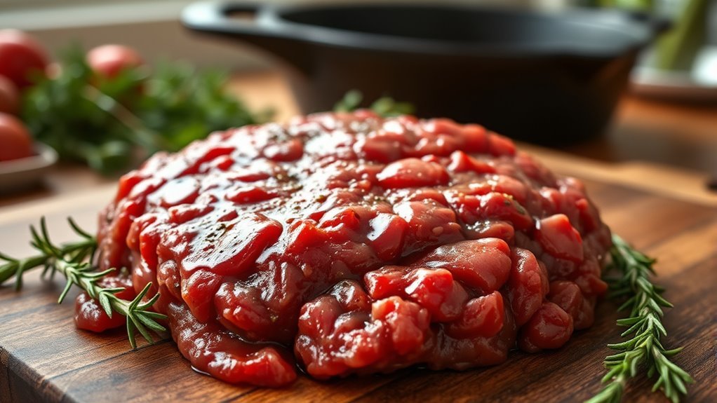 low carb ground beef option