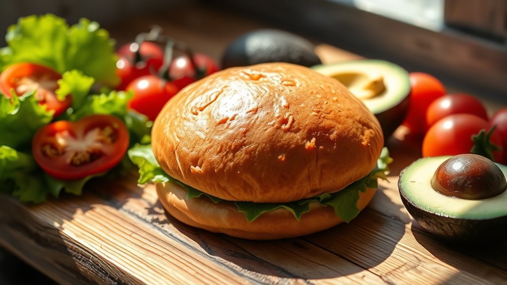 low carb high fiber buns