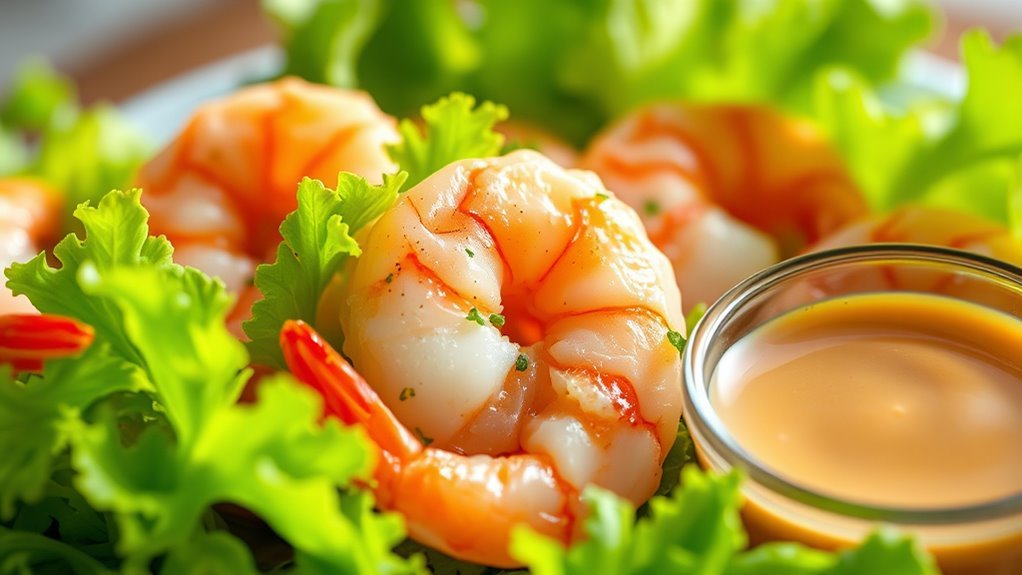 low carb high protein seafood