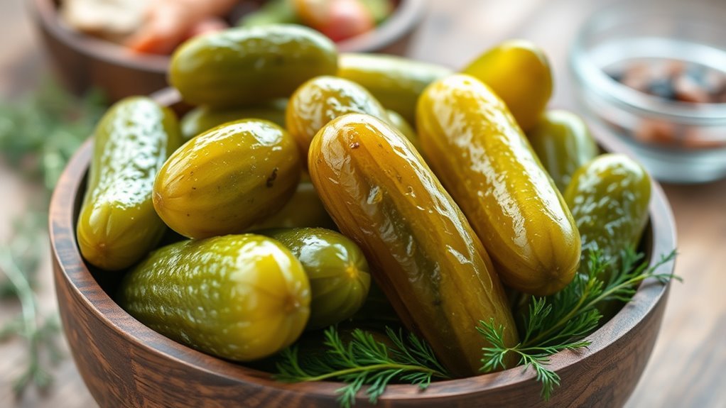 low carb high sodium pickles