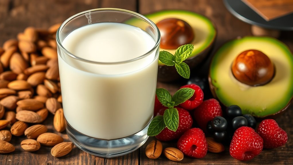 low carb milk alternatives available