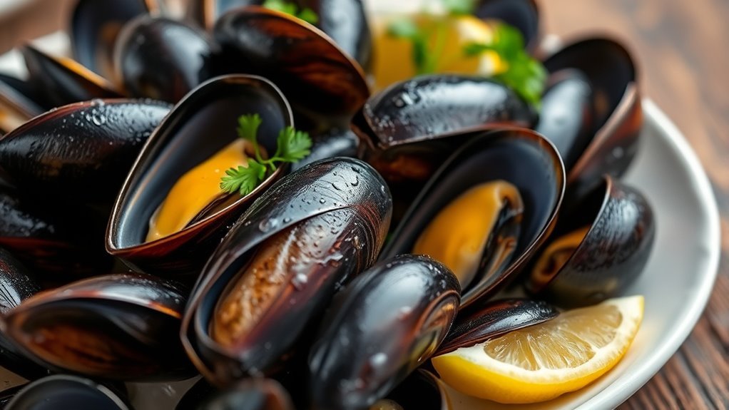 low carb mussels for keto