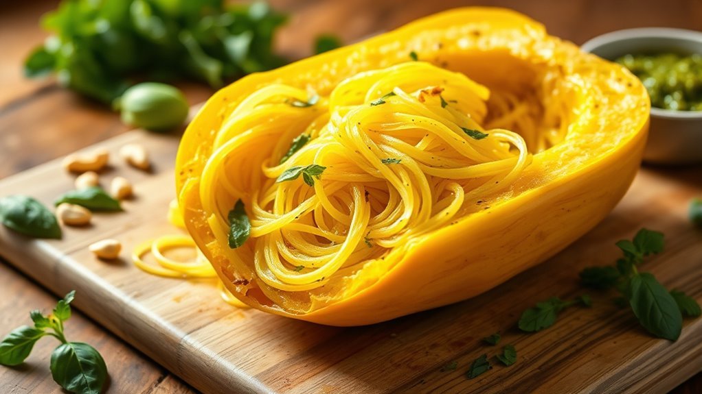 low carb nutritious spaghetti squash