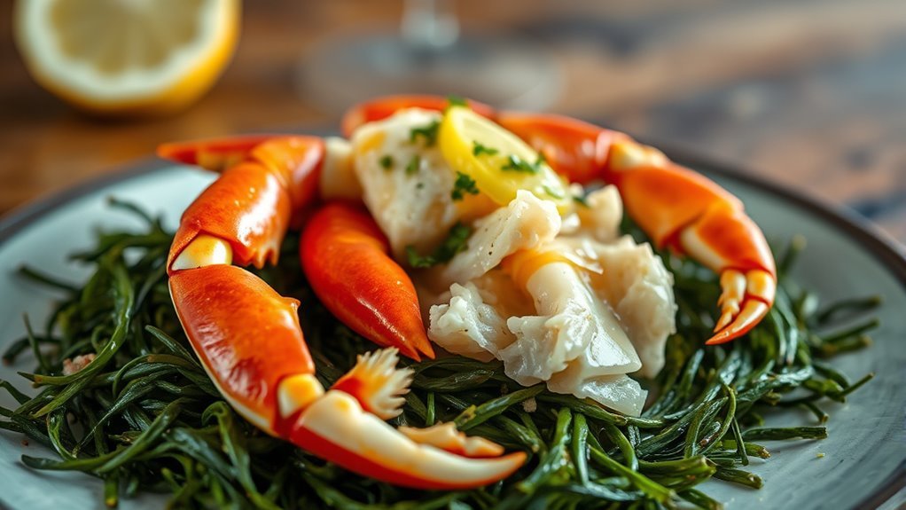 low carb seafood option