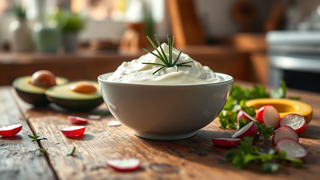 low carb sour cream options