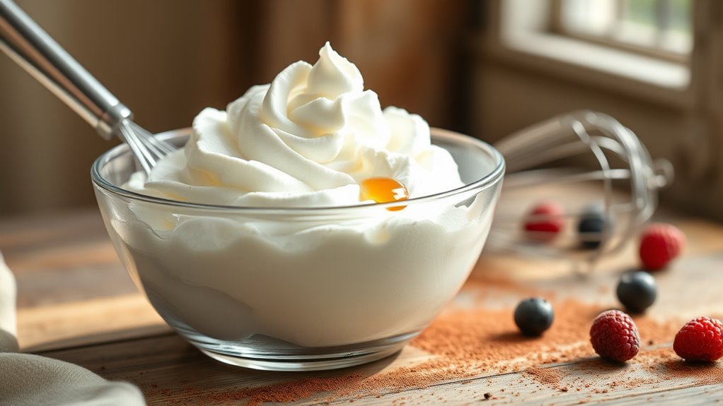 low carb whipped cream delight