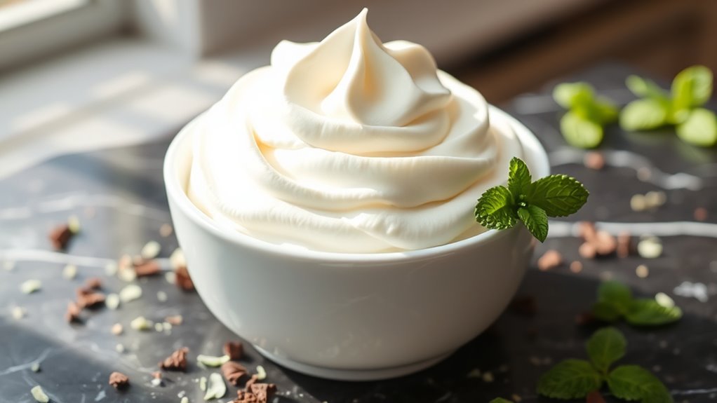 low carb whipped cream option