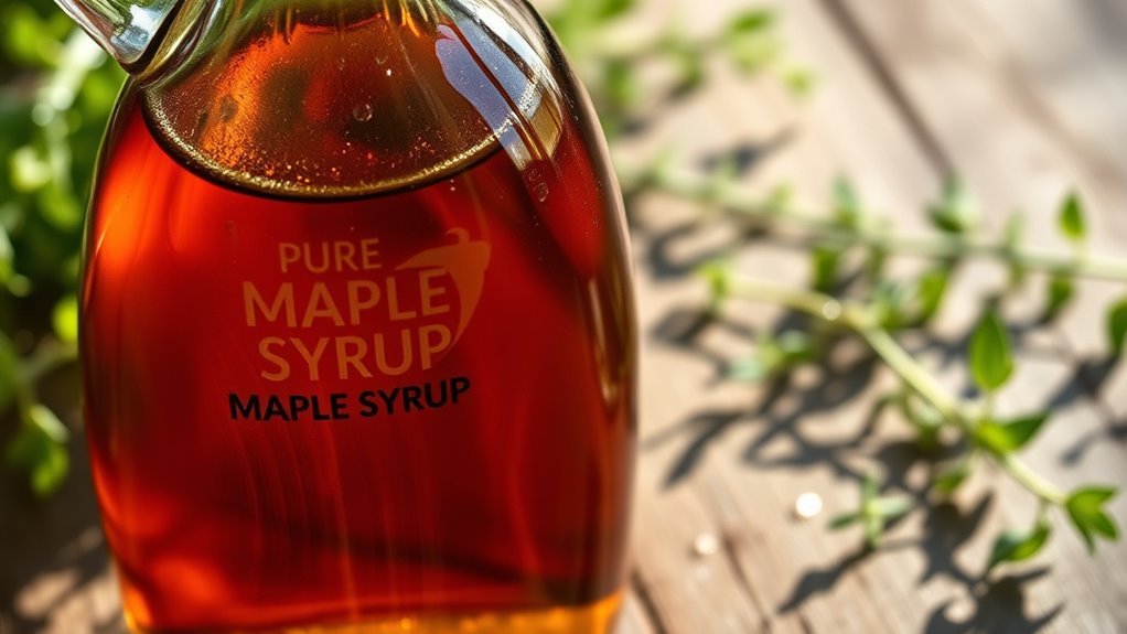 maple syrup s high carbohydrates