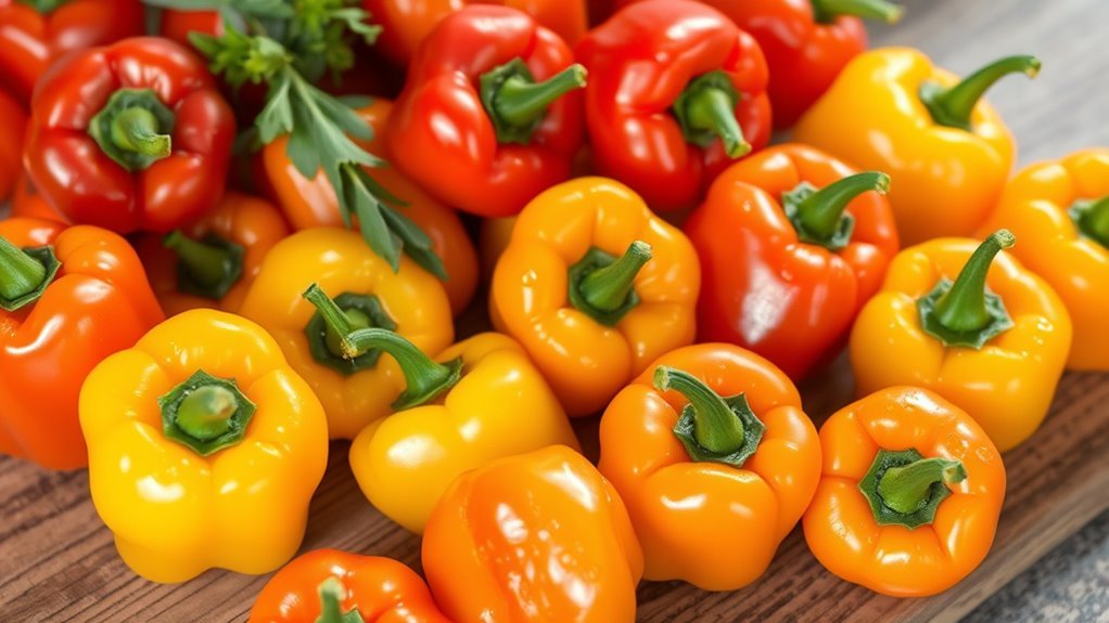mini sweet peppers nutrition benefits
