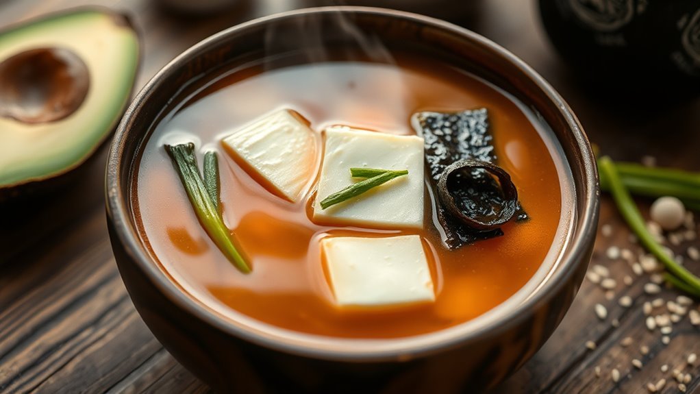 miso soup key ingredients