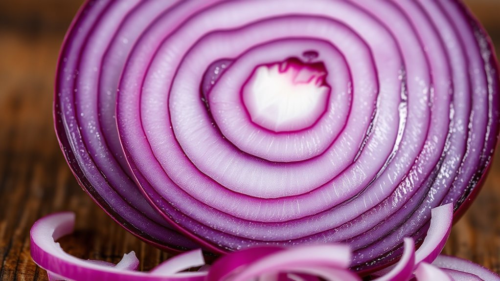 moderation in red onion intake