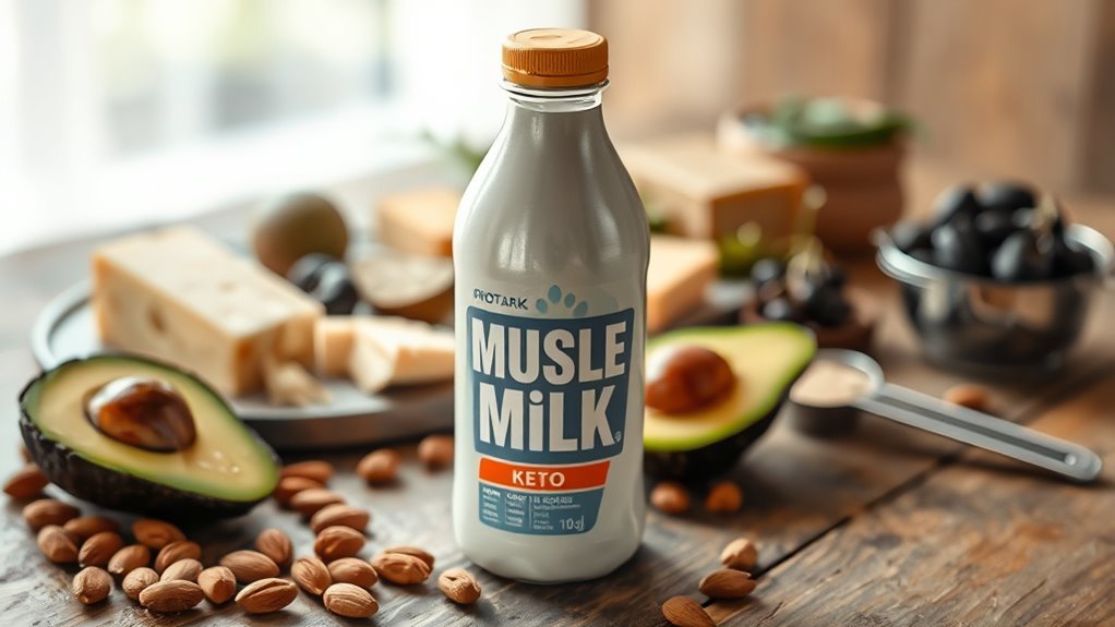 muscle milk keto compatibility question