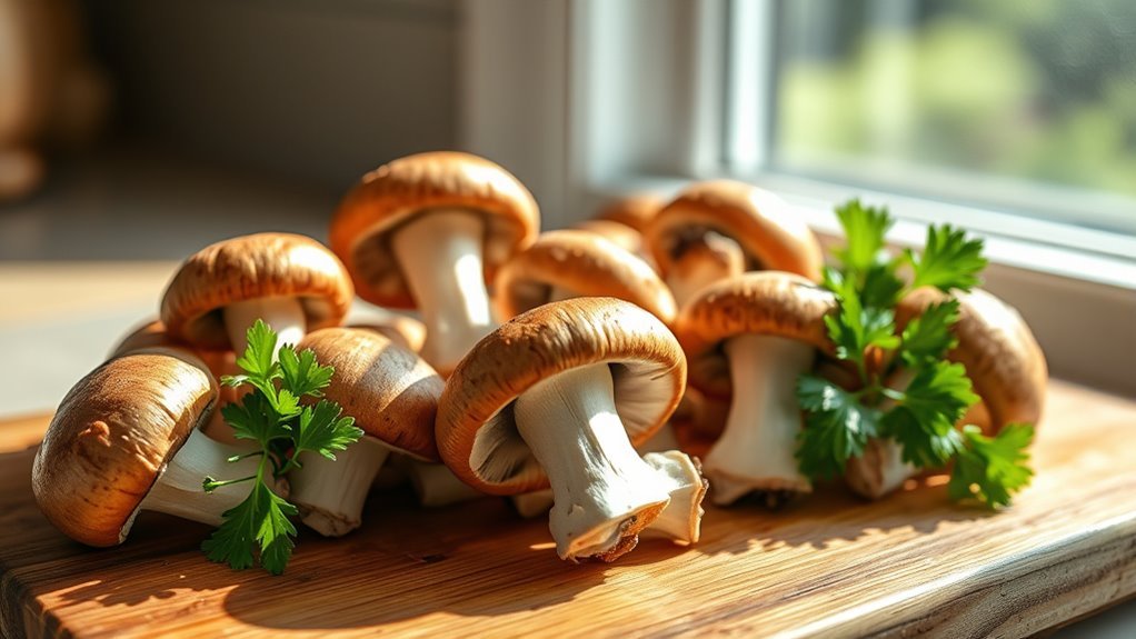 mushrooms nutrient rich keto options
