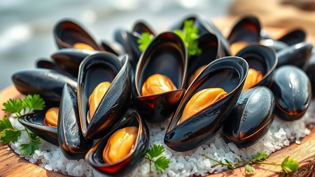 mussels suitable for keto