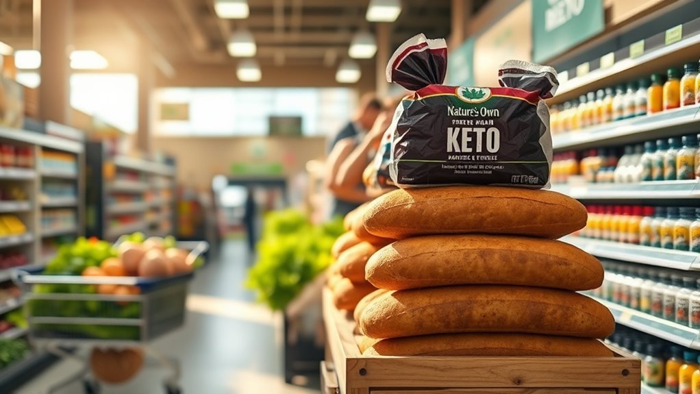 nature s own keto bread availability