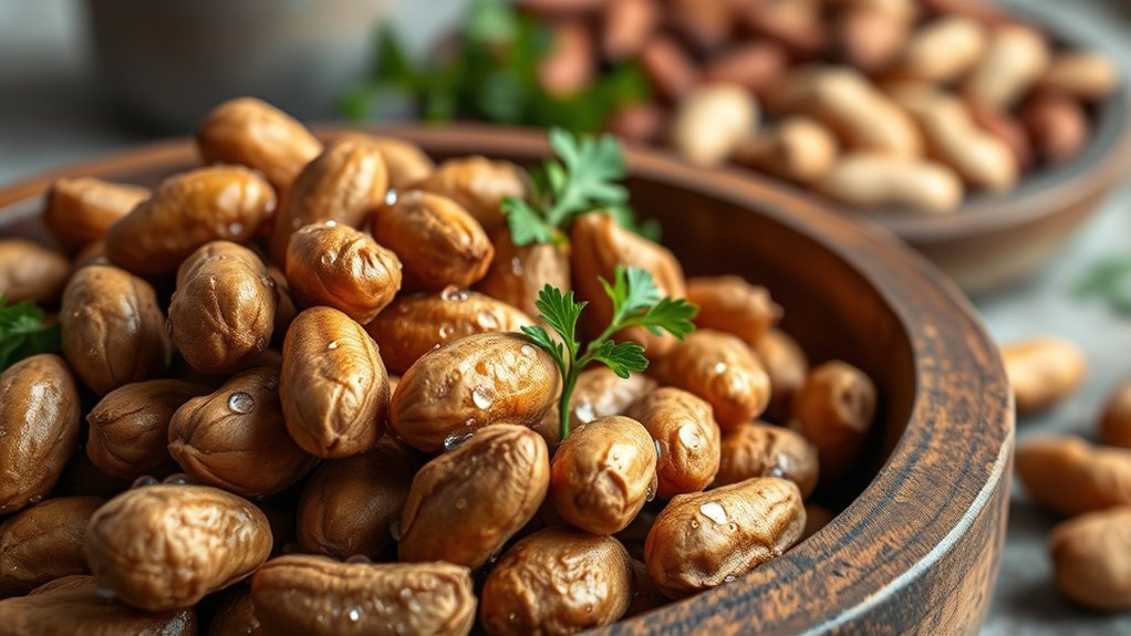 nutrient dense boiled peanut snack