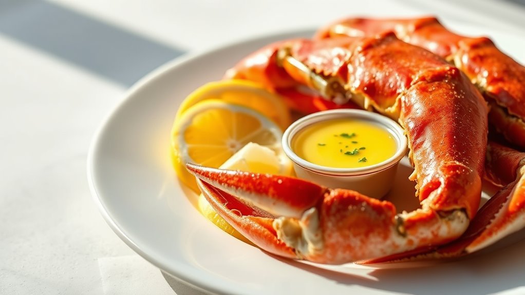 nutrient rich crab leg benefits