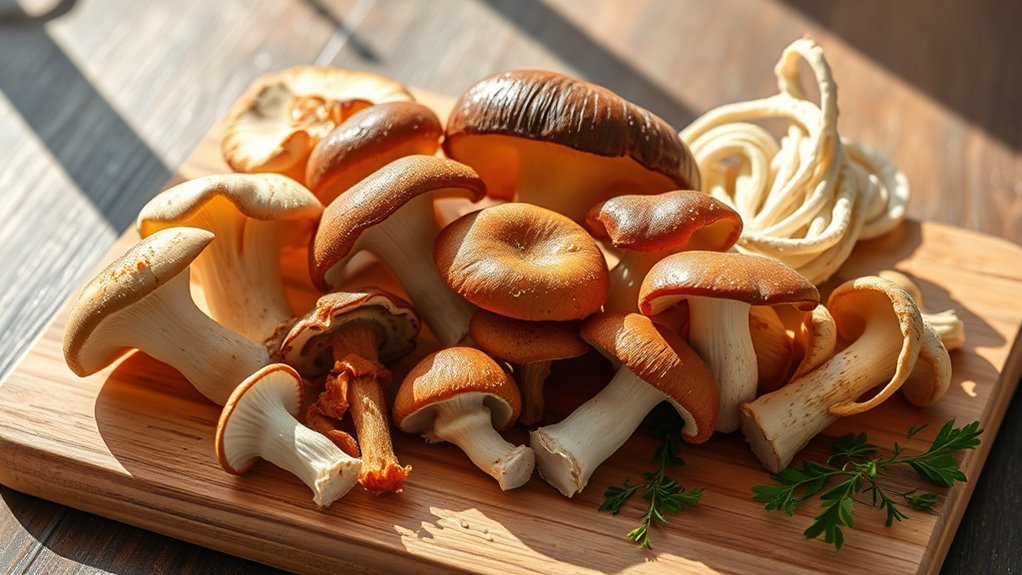 nutrient rich health boosting mushrooms
