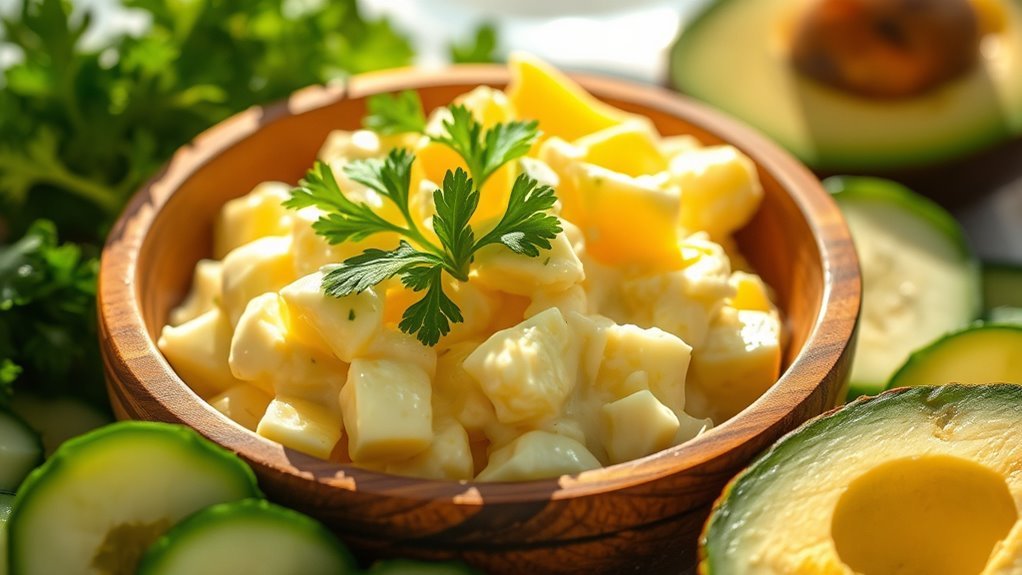 nutrient rich keto egg salad